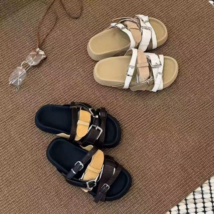 Chic Mule med Spænde — billede 1
