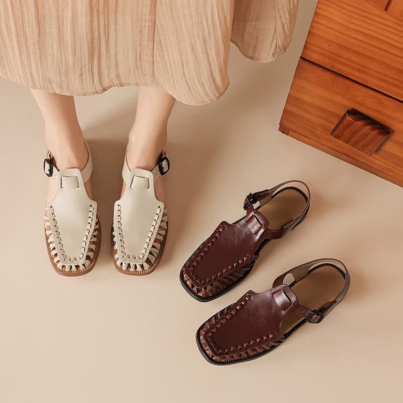 Premium Sandal med Lynlås — billede 1