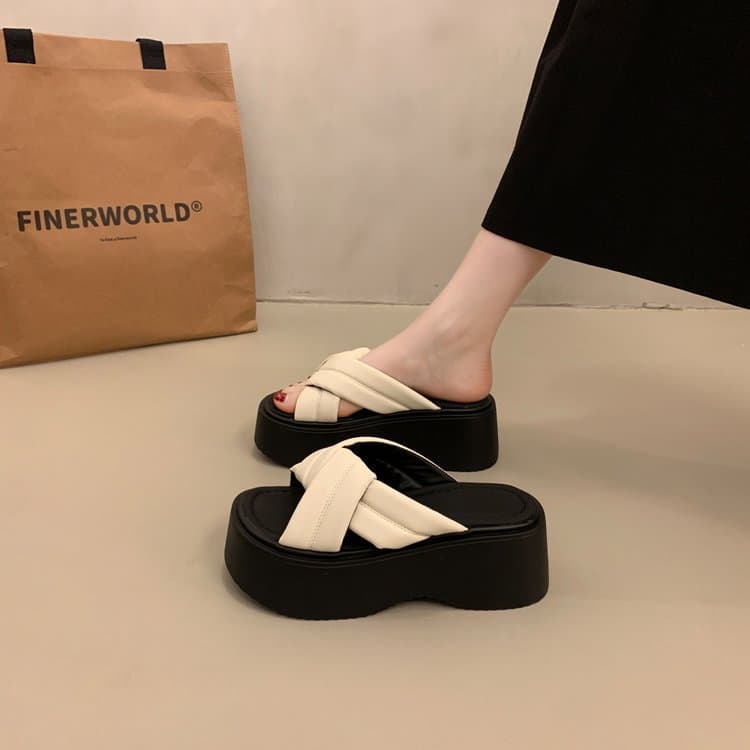 Smidig Slip-on med Platform — billede 1