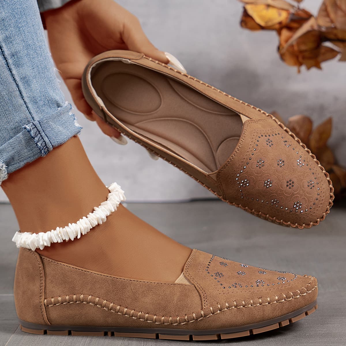 Nordisk Loafer med Snøre — billede 1