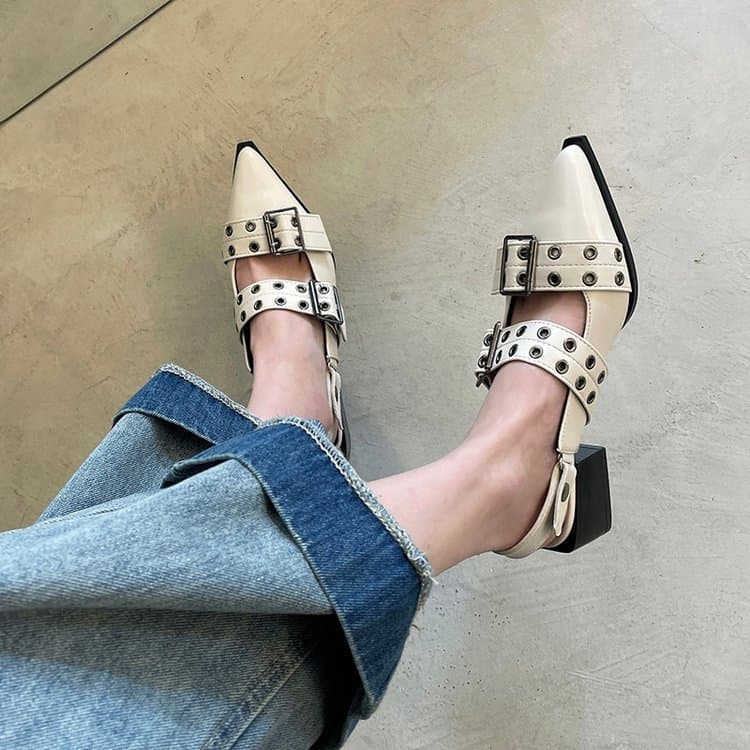 Delikat Espadril med Rem — billede 1